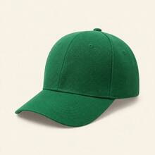 1pc Men's Solid Color Minimalist Baseball Cap, Casual Baseball Cap, Suitable For Daily Wear And Trucker Hat - Solid Color - View 5