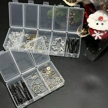 2pcs Large Single-Opening 3-Compartment 5-Compartment Connected Tool Organizer Box, Jewelry Bead Packaging Box, Storage Divider Box, Independent Flip Lid Sorting Storage Box, Fishing Tackle Storage Box - Multicolor - View 6