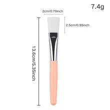 1pc Professional Soft Bristle Facial Mask Brush Set, Reusable Face Mask Applicator For Clay Mud Mask Skincare Makeup Tool - Multicolor - View 7