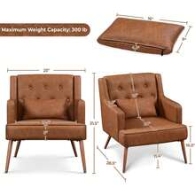 Chaise Lounges - Brown - View 3