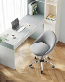 Home Office Chairs - Grey - View 5
