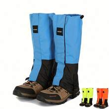 2pcs Lightweight Leg Gaiters, Hiking Leg Wraps, Sand/Mud/Snow Protection Leg Covers, Suitable For Outdoor Sports And Work, Hiking, Skiing, Hunting - Multicolor - View 6
