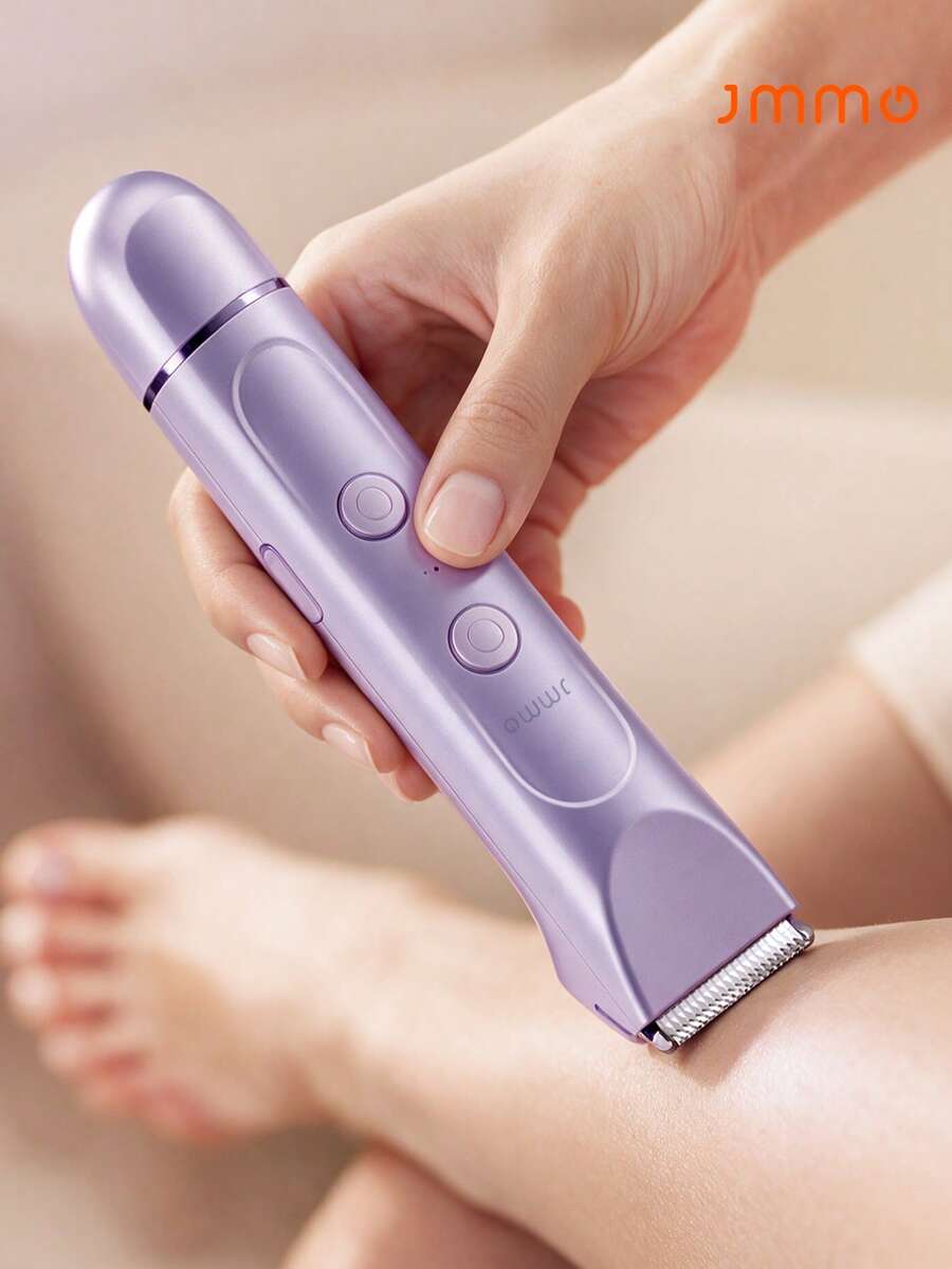 JMMO 2 In 1 Hair Clippers For Women, Rechargeable Cordless Electric Hair Trimmer & Mini Shaver With Guide Comb, Waterproof Quiet Hair Cutting Machine For Home Salon Haircut Grooming - View 1