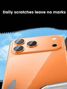 1件全覆蓋背膜,適用於 Apple Duo/18pro/18promax 側邊與背面保護,全面防護,防水防油,隱形高畫質背膜 - 白色 - 查看 5