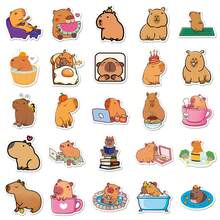 50pcs Cute Animal Series Stickers, Suitable For Laptop, Water Bottle, Refrigerator, Books, Luggage, Table, Helmet, Skateboard, Guitar, Scrapbook Decoration, DIY Label Gift Seal Stickers, Packaging Labels, Party Stickers - Multicolor - View 10
