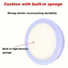 1pc Sewing Machine Presser Foot Cushion, Thickened Silicone Material, Flat Machine Foot Rest Pad, Shock-Absorbing, Comfortable, Heat-Insulating, Foot-Friendly - Silicone Heel Lift Cushion (Random Color) 1pc - View 7