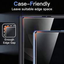 4Pcs Full Screen Tempered Glass Protector Protect Screen Full Screen Phone Protective Film Compatible With IPhone 18 Duo 17 16 15 14 13 12 11 Pro Max XS X XR 16 15 14 Plus 16e 17e Clear Protective Cover Glass Film - Clear - View 7