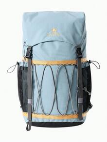 CAMEL CROWN Professional Outdoor Bucket Style Mountaineering Backpack, Large Capacity Travel Shoulder Backpack For Hiking And Mountain Trekking - Dusty Blue - View 8