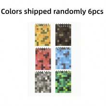 Pixel Game Coil Bound Loose Leaf Notebook Portable Notebook - Multicolor - View 7