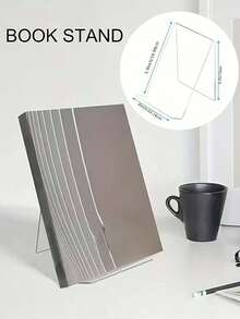 2/6pcs Acrylic Book Stand Display Rack - Adjustable Manga Easel, Transparent Acrylic Picture Frame Display Stand, Suitable For Photo Albums, Photos, Books, Notebooks, Artworks, Magazines, CDs - Sturdy, Space-Saving, Easy To Assemble, Animal Theme - View 1