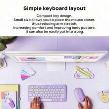 Logitech K380 Bluetooth Wireless Keyboard, Efficient Office Work Anywhere, Multi-Device One-Click Switching, Ultra-Thin Portable, Compatible With IPad, Tablet, Laptop, Phone - View 7
