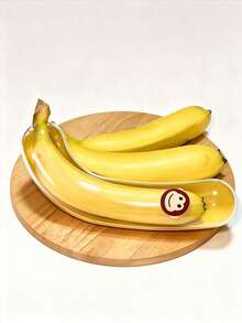 Plastic Banana Storage Box, Banana Protection Box, Portable Banana Storage Box, Fruit Lunch Travel And Overseas Fruit Storage Box, Prevents Banana Compression And Oxidation, Plastic Food Preservation Container, Banana Protection Box, Essential For Fitness Enthusiasts, Suitable For Overseas Travel. This Charming Banana Box Is The Perfect Choice For School Trips And Camping, And Also An Excellent Gift For Friends And Girlfriends - Multicolor - View 4