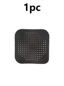 3pcs Suction Cup Hair Catcher, Silicone Square Drain Filter And Plug, Anti-Clogging Deodorizing Hair Strainer, Suitable For Shower, Floor Drain, Bathtub And Kitchen Sink, Reusable Easy Clean Bathroom Accessory, Back To School Season, New Year - Multi-color - View 13