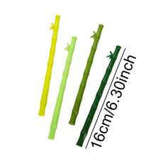 1pc Creative Realistic Bamboo Design Neutral Pen, 0.5mm Needle Tip Highly Attractive INS Style Student Black Signature Pen, Realistic Bamboo Joint Shape With 3D Bamboo Leaf Decoration, Fresh Chinese Style Appearance, Eye-Catching, Both A Writing Tool And A Desktop Ornament, 0.5mm Fine Needle Tip, Smooth And Even Ink Flow, No Smudging Or Bleeding, Comfortable Writing Experience, Perfect For Daily Note-Taking And Practice - A - View 10