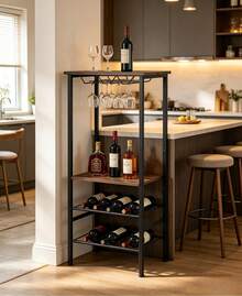 Freestanding Wine Racks & Cabinets - Brown - View 1