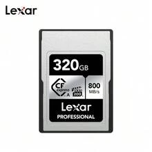 Kartu Memori Lexar Professional CFexpress Silver Tipe A 160GB 320GB Kecepatan Baca 800MB/S VPG200 Penyimpanan Berkinerja Tinggi untuk Kamera Camcorder - View 2
