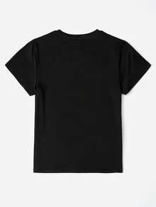 Women T-Shirts - Black - View 2