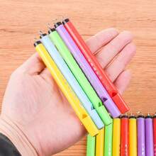 20/40pcs Random Color Portable Plastic Bird Whistles, Sparrow Sound Whistle, Cute Small Musical Instrument, Suitable For Adults Beginners Outdoor Camping And Travel - Multicolor - View 8
