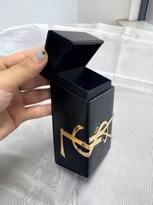 YSL Dustproof Hard Shell Cosmetic Storage Box Dual-Use Vanity Organizer & Daily Crossbody Handbag Gift Set - Black - View 9