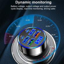 1pc USB PD Type-C Car Charger Adapter, Luxury Style, Suitable As Holiday/Birthday Gift - A - View 7