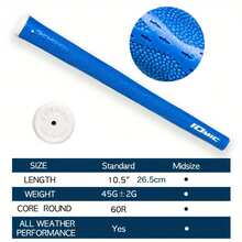 10 cái tay cầm gậy golf bằng cao su TPE nhiều màu - Nhiều màu - Xem 3
