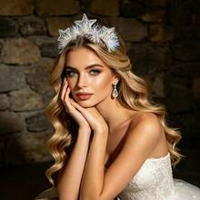 1pc/Set - New Year Party Sequin Five-Pointed Star Christmas Headband Birthday Wedding Decoration Star Crown Headband - View 4
