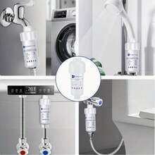 Washing Machine Filter, Washing Machine Hose Filter | 5 Micron Sediment Filter, Suitable For Washing Machine, Shower Head, Shower Faucet, Water Heater | Inline Filter, Home Water Purifier, Home Water Filtration System - A - View 4