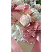 4cm Solid Color Satin Ribbon Roll, DIY Handmade Rose Flower Material, Fresh Flower Gift Box Binding Ribbon Bow - A - View 6