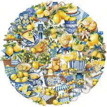 50pcs Summer Lemon Theme Creative Graffiti Stickers PET Dual Transparent Material Suitable For Decoration Phone Cases, Water Bottles, Computers, Desks, Beautiful Stickers - 1 Set/50 PCS - View 2