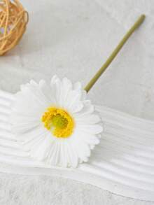 1/6/12Pcs Multi-Color Silk Gerbera Daisy Artificial Flowers, Faux Fake Daisy For Home Garden Wedding Vase Decoration - Multicolor - View 14