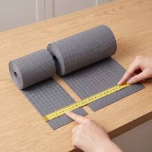 1 Roll, Refrigerator Shelf Mat, Storage Mat - Moisture-Proof And Non Slip, Washable, Suitable For Refrigerators And Kitchens, Can Be Used As Drawer Mat, Shelf Mat, Table Mat, Shoe Cabinet Mat, Cabinet Mat. Practical Kitchen Items,. - View 7