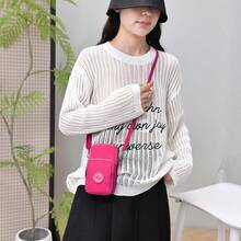 meetself Women's Nylon Multi-Zipper Pocket Mini Crossbody Phone Bag, Adjustable Shoulder Strap Lightweight Shoulder Bag Wallet Can Be Used As Arm Bag Suitable For Travel And Daily Use - Multicolor - View 4