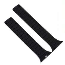 1件磁吸矽膠運動手錶錶帶，相容 Series 11 10 9 8 7 6 SE 5 4，38/40/41/42mm 替換錶帶 - 38/40/41/S10-42mm - 查看 11