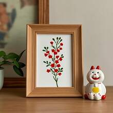 9pcs/18pcs DIY Floral Plant Fern Painting Stencils, Reusable Plastic Stencils, Suitable For Wood, Fabric And Paper Spray Painting Graffiti Tools, Create Beautiful Handmade Crafts - Sets - View 2