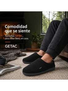 GETAC Men Slippers - Black - View 4
