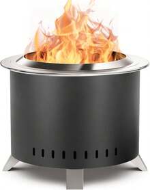 Fire Pits & Outdoor Fireplaces - Black - View 1