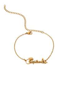 Custom Crown Butterfly Name Anklets For Women Stainless Steel Customized Ankle Bracelet Personalized Female Beach Foot Chain Jewelry Gift - Multicolor - View 6