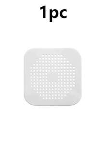 3pcs Suction Cup Hair Catcher, Silicone Square Drain Filter And Plug, Anti-Clogging Deodorizing Hair Filter Mesh, Suitable For Shower, Floor Drain, Bathtub And Kitchen Sink, Reusable Easy To Clean Bathroom Accessories, Back To School, New Year - Multicolor - View 17