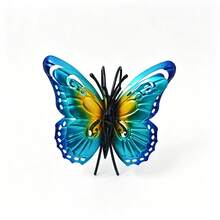 Metal Butterfly Potted Plant Decoration, Home Gardening Small Ornament, Flower Pot Greenery Matching Accessory - A - View 12
