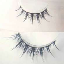 Root-By-Root Clustered Type A Korean Girl Group Natural Japanese Style Cosplay Makeup False Eyelashes, Realistic No-Makeup Look Look Transparent Stem Upper Lashes - View 4