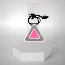 JELLOO Reflective Triangle Pendant, Triangle Sticker, Suitable For Night Cycling, Road Bike/Mountain Bike/City Bicycle, Easy To Peel And Stick Adhesive Backing, Can Be Attached To Rear Rack And Bike Frame - Multiple Styles - View 11