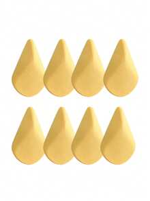 Mini Dual End Fan Shape Beauty Sponge Irregular Makeup Blender Latex-Free Soft Cosmetic Puff For Foundation Cream Makeup Loose Powder - Multicolor - View 8