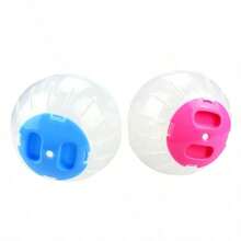 Colorful Covered Running Ball Hamster Toy, Small Pet Supplies, Transparent Exercise Rolling Ball Pet Toy, Stress Relief Toy - View 1