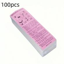 200/100/50/10pcs Disposable Wax Strips, Suitable For Various Wax Types Including Hard Wax, Soft Wax Or Sugar Wax. Hair Removal Tool, Providing A Convenient Hair Removal Experience. - White - View 11