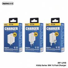 Adaptor Perjalanan Pengisian Cepat USB Tunggal REMAX Qidi 18W RP-U119 Colokan US/UK/EU - Tidak ada - View 5