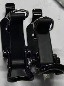 2pcs Zinc Alloy Fire Axe Handle Clamp Set, Metal Tool Lock, Waterproof, Detachable Surface, Suitable For Indoor, Camping, Decoration, Roof Rack Shovel Installation, Wall Quick Clamp Mounting Bracket, Boat Quick Release Axe Holder, Firefighting - A - View 14