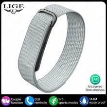 LIGE Fashionable New Smart Bracelet, Screen-Less Design, Waterproof, Multiple Exercise Modes, Exercise Tracking Records, Sleep Monitoring - View 14