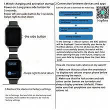 AQMWWG Smart Watch Wireless Call/Dial, Multiple APP Notifications, Unisex, Sports Watch, Customizable Wallpaper, Multiple Sports Modes, Music Playback, Alarm Reminder, Holiday Gift, Birthday Gift - View 7