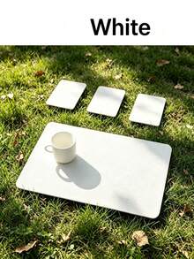 4/8/12/16pcs Rectangular Faux Leather Placemats, Waterproof Oil-Resistant Wipeable PVC Table Mats, Soft Rollable Heat-Insulating Dining Table Decor, Multiple Colors, Suitable For Home, Hotel, Western Restaurant And Outdoor Use - Multicolor - View 22