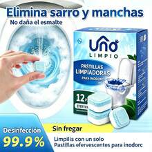 Bath And Toilet Cleaners - 1 Box [12 Tablets] - View 2